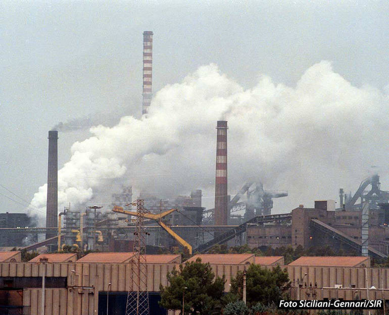 Veduta del complesso industriale (foto Siciliani-Gennari/SIR)