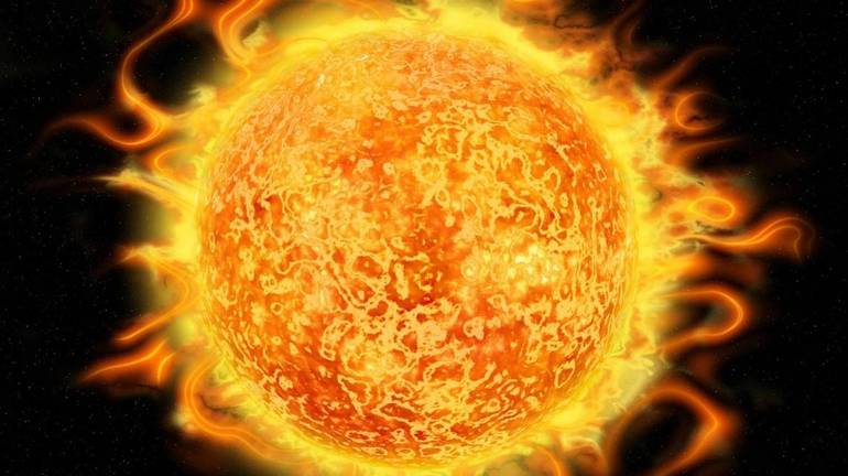 il sole stella che fa vivere il nostro pianeta attraverso l'energia prodotta dalla fusione nucleare