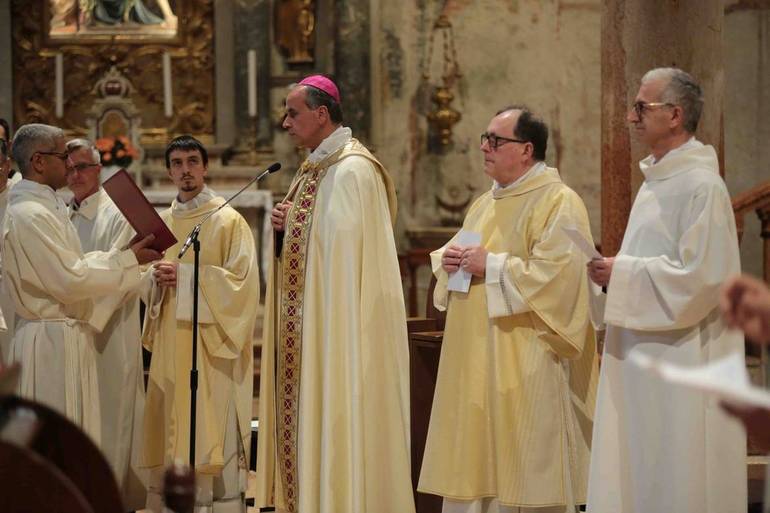 Il discorso del vescovo Domenico alla città di Verona Il discorso del vescovo Domenico alla città di Verona