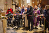 Inaugurata in Duomo la mostra dei presepi dei Ceod dell'Ulss 9