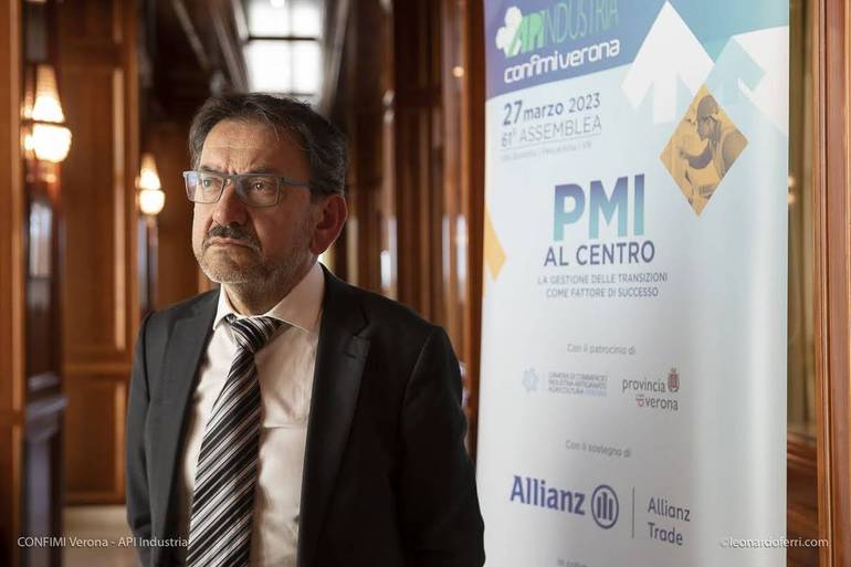 L'imprenditore Claudio Cioetto è il nuovo presidente di Confimi Apindustria Verona