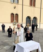 La speciale benedizione del Vescovo su Verona 