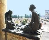 Staute nel Cimitero monumentale di Verona