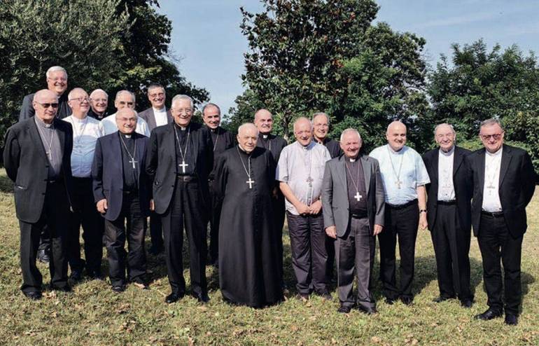 I vescovi del Triveneto impegnati nella visita ad limina