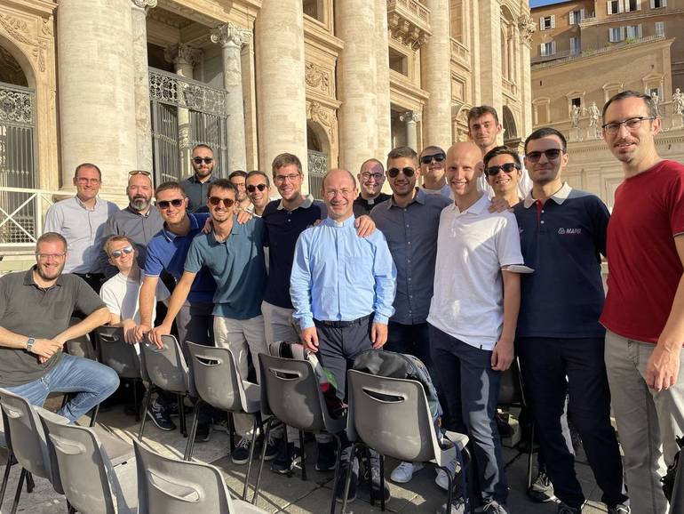 Il pellegrinaggio a Roma dei seminaristi di teologia 