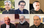 I sei nuovi cardinali italiani