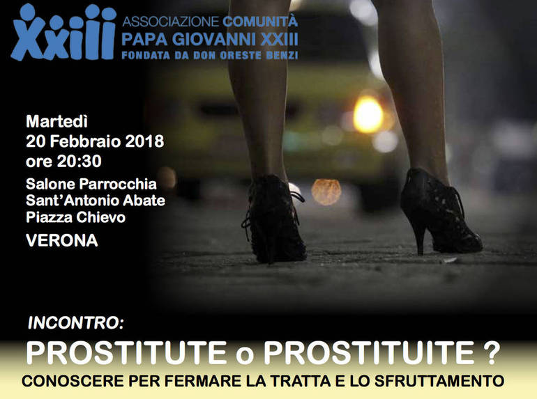 Prostituzione: parlarne per fermare lo sfruttamento Prostituzione: parlarne per fermare lo sfruttamento
