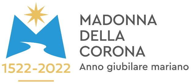 Logo del santuario Madonna della Corona per il giubileo