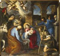 Adorazione dei pastori, Palma il Giovane (1601), chiesa dei Santi Nazaro e Celso a Verona