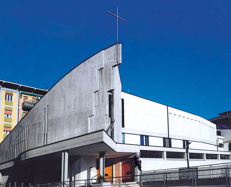 Immagine della chiesa parrocchiale di Santi Angeli Custodi Immagine della chiesa parrocchiale di Santi Angeli Custodi