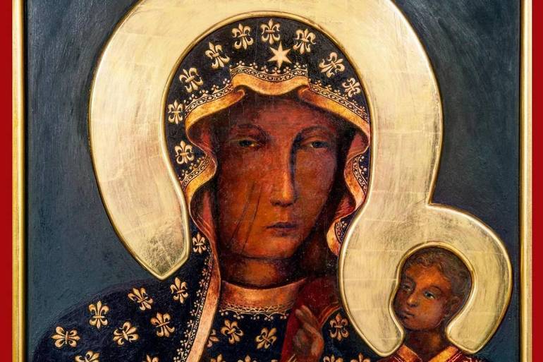 Icona della Madonna di Czestochowa