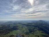 Dal Corno d’Aquilio il panorama è infinito